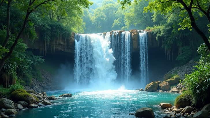 Desert and Waterfall Affiliate Example Desert and Waterfall Affiliate Example