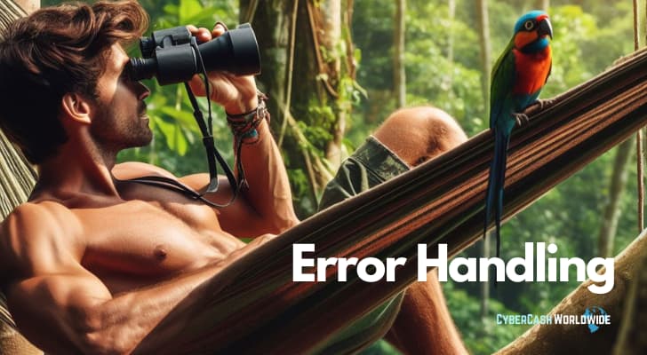 Error Handling Error Handling